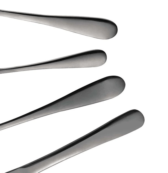 Bergner CUTLERY Bergner Cutlery Black Shiny Stainless Steel 24 Piece (4324030152793)