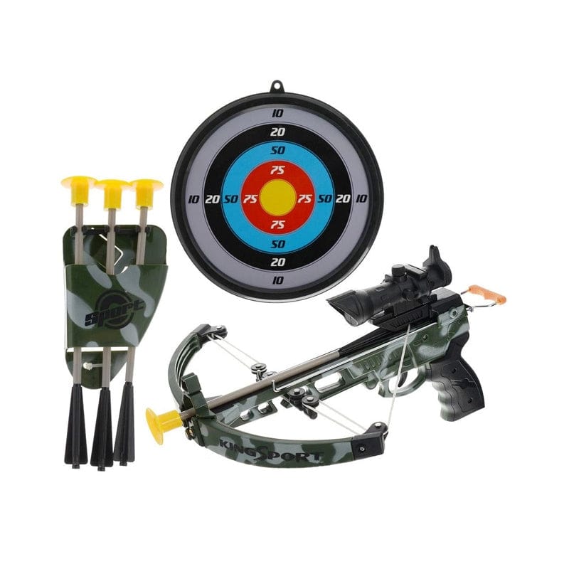 Toys Babies & Kids King Sport Crossbow Set 3588L Camo (2061762330713)