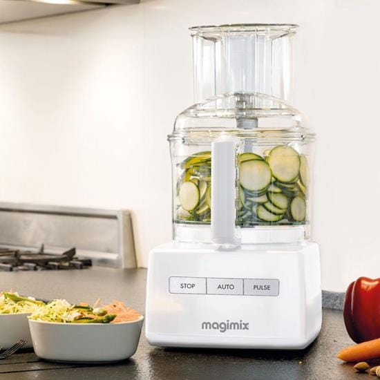 MAGIMIX Food Processor Magimix Compact 1100W Food Processor, White 5200XL (2061765181529)