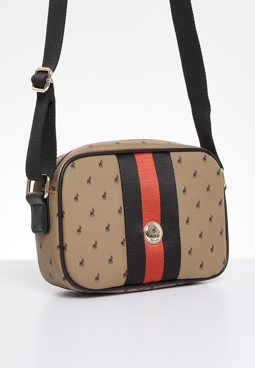 Polo Hand Bag Polo Parker Camera Bag Camel (7496744435801)