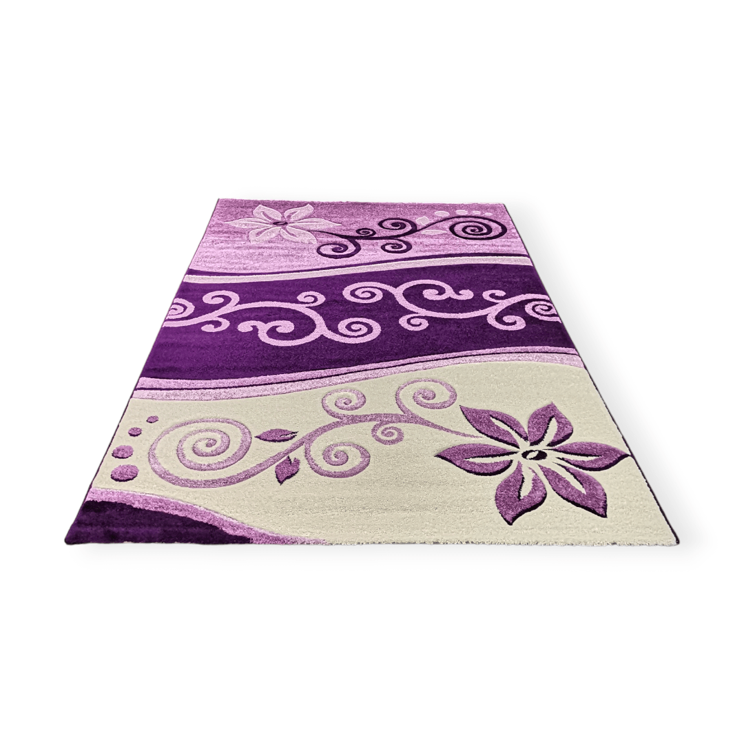 Home Decor RUG Home Decor Carved Legend Rug Violet 150x230 (7415093100633)