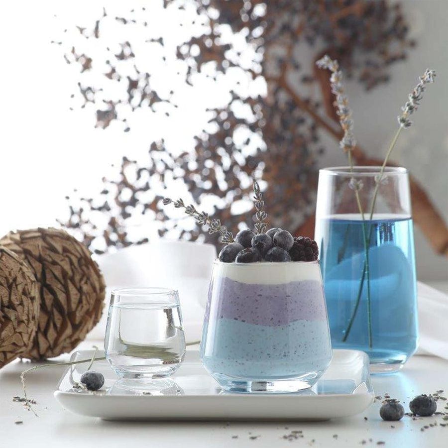 LAV GLASS Lav Lal Tumblers - Clear Set OF 6 (6576068853849)