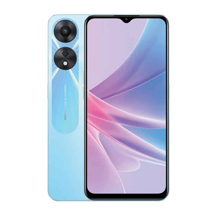 Oppo Smart Phones Oppo A78 5G Dual Sim 128GB - Blue (7297481179225)