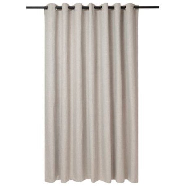 KUBU TAPED CURTAIN Kubu Jacquard Blockout Eyelet Curtain Ready To Hang Natural (7475920961625)