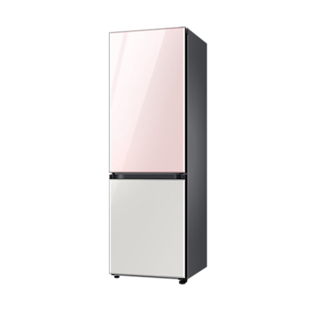 Samsung Samsung Bespoke 350L Glam Pink And White Combi Fridge RB33T307358/FA (7056075456601)