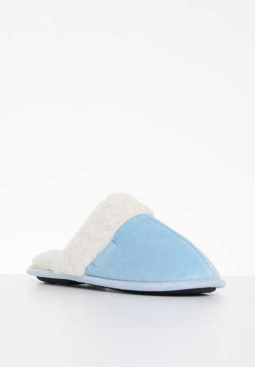 Hush Puppies Slippers Size Uk Five Hush Puppies Lunara Fog Women's Slippers Light Blue (7705973358681)