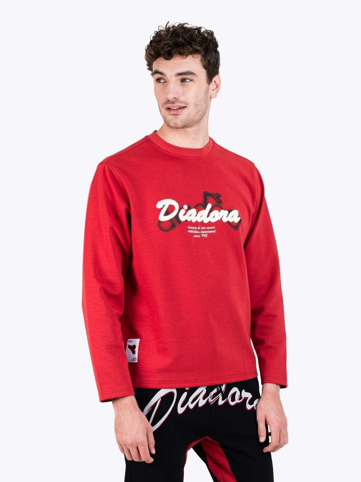 Diadora Sweater Diadora Oberon Sweater Brick Red