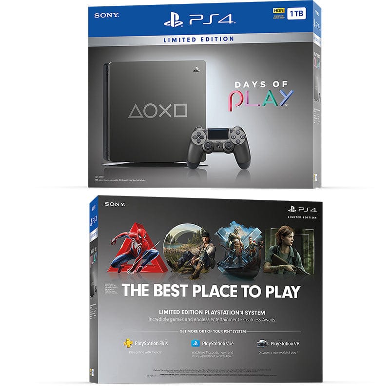 ps4 Sony Playstation 4  Days of play 2019 1tb (4715054989401)