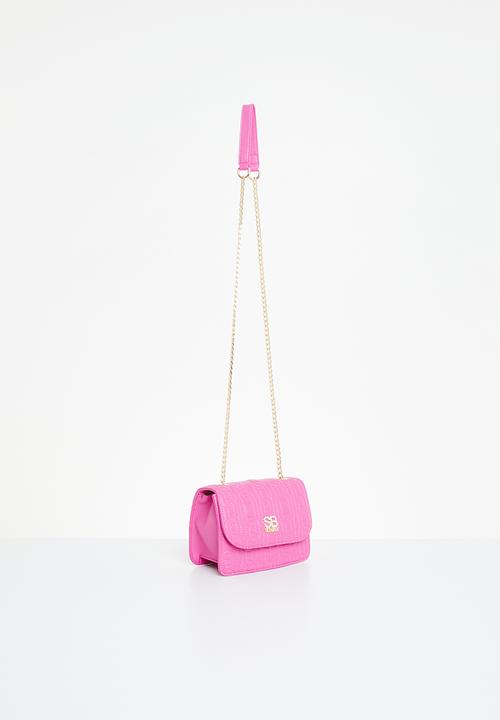 Sissy Boy Hand Bag SissyBoy  Ladies Buckle Crossbody Bag Pink (7290244759641)