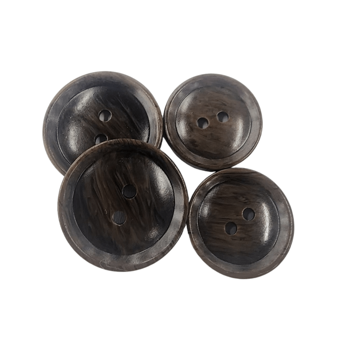 BUTTONS HABBY Fancy Buttons 44215 Brown (7642029293657)