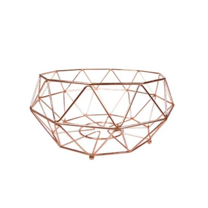 Regent Holder Regent Kitchen Fruit Basket Copper Plated 26cm x 14cm (7299066757209)