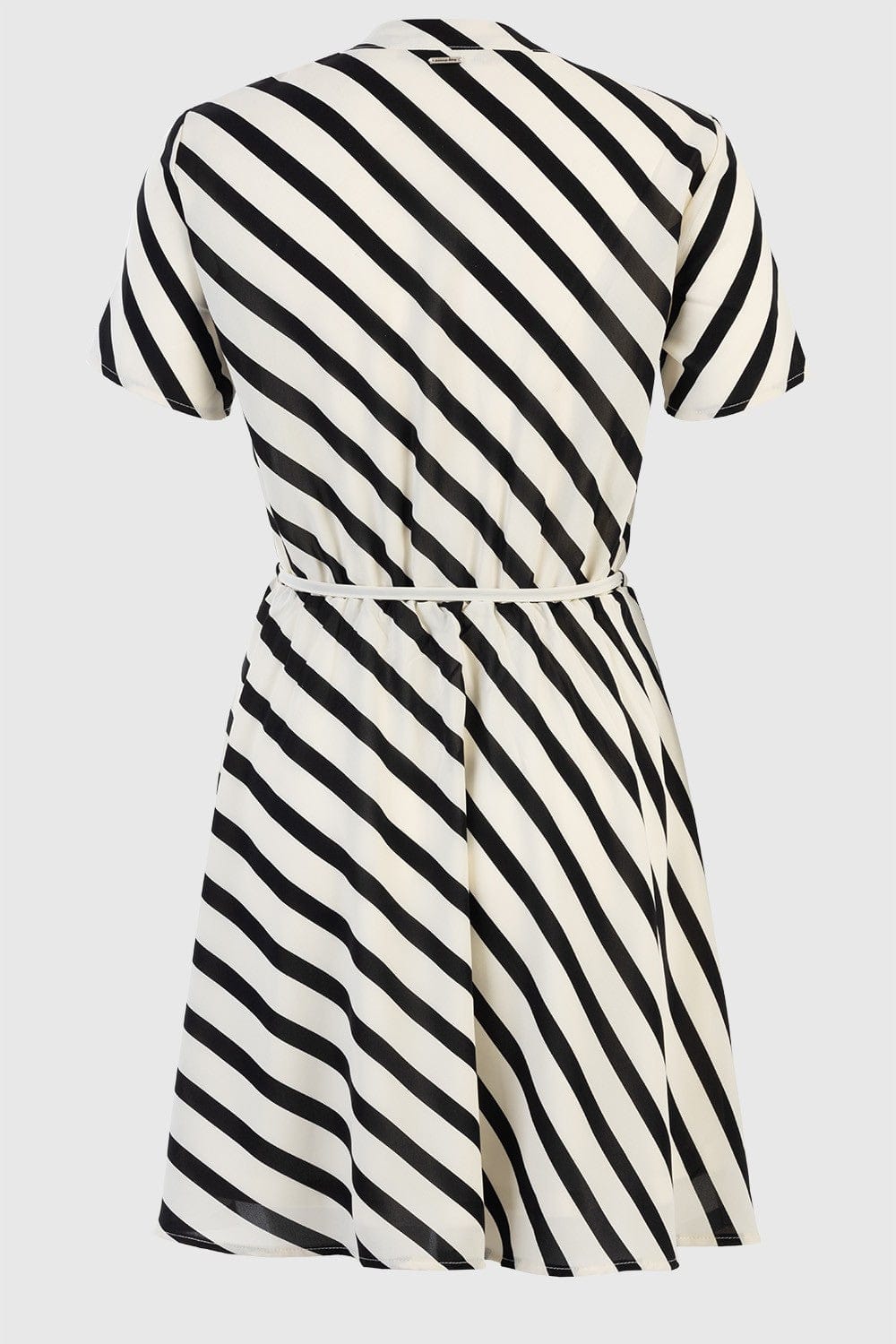 Sissy Boy Dress Sissy Boy Earn Your Stripes Short Sleeve Mini Dress Black/Off White (7811839000665)