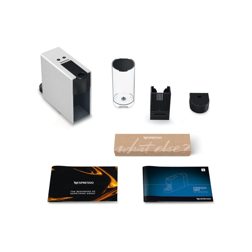 Nespresso COFFEE MACHINE Nespresso Essenza Mini C30 Coffee Machine Silver + R500 Free Coffee Voucher C30-ZA-SI-NE2 (7168770375769)