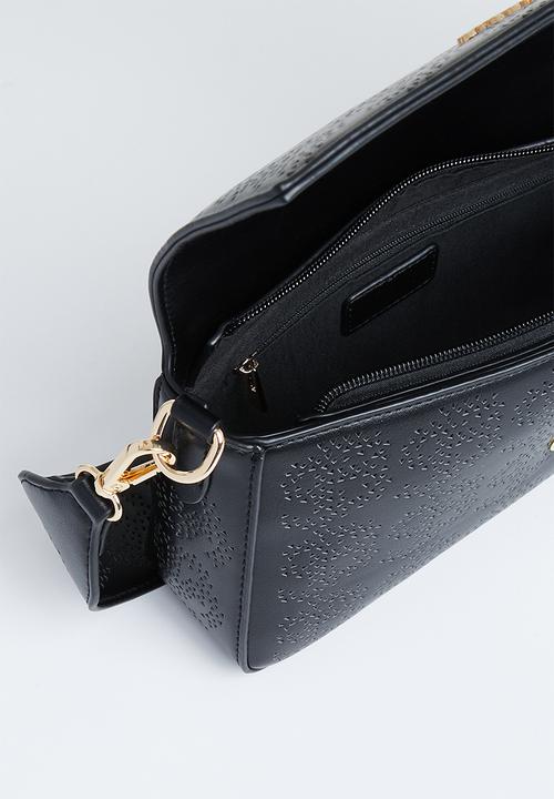 Sissyboy Hand bag SissyBoy Ladies Lasered  Bag Black (7290243088473)