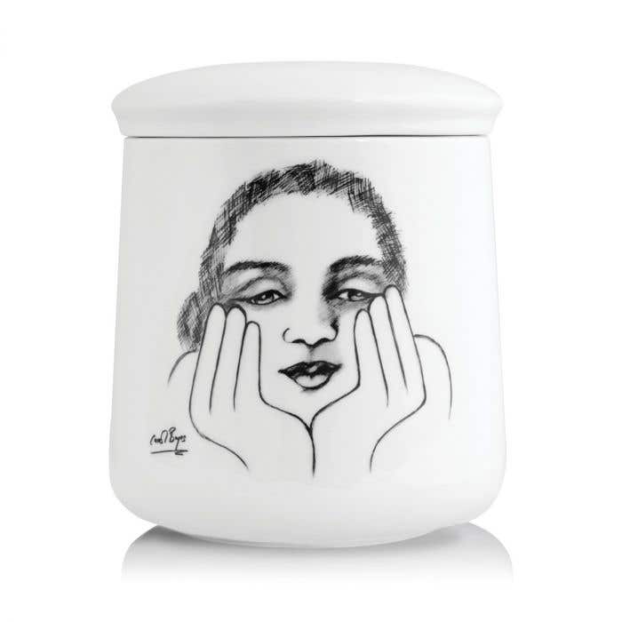 Carrol Boyes CANISTER Carrol Boyes Canister With Lid Large Well Inclined 0P-CANL-WLI-L