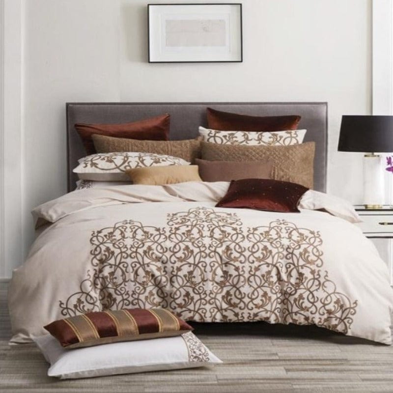 Linen Language Duvet Cover Queen Linen Language Luxury  Duvet Set  Westray 7 Piece (2061815316569)