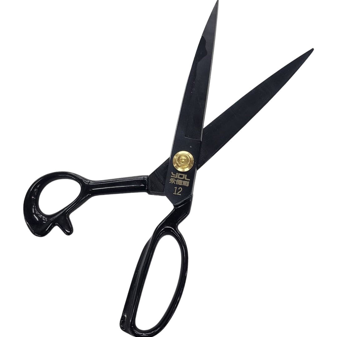 scissors HABBY YDL 12 Inch Black Handle Scissor