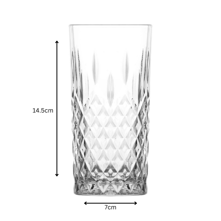 LAV GLASS Lav Odin Hi Ball Glass Set of 6 (7285230862425)
