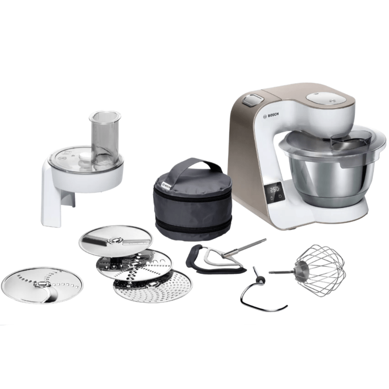 Bosch Food Mixer Bosch Kitchen Machine MUM5 1000w White, champagne MUM5XW10 (7106740027481)