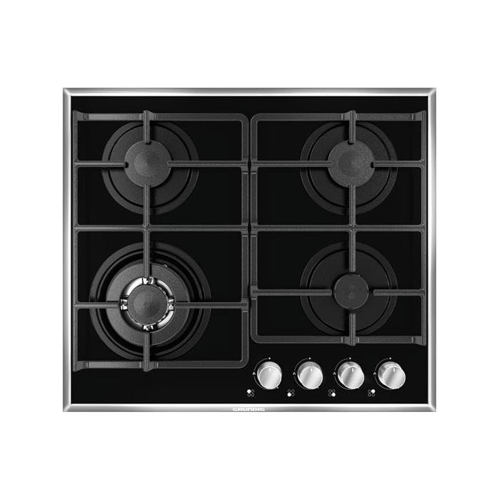 Grundig Hob Grundig 60cm Gas Hob GIGG6234150X (6546050121817)