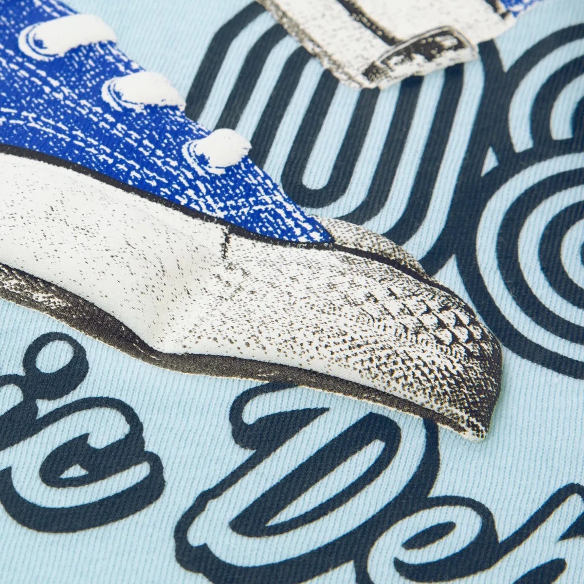 Converse Stacked Shoe Graphic Tee Youths-Rained Out 9CH954