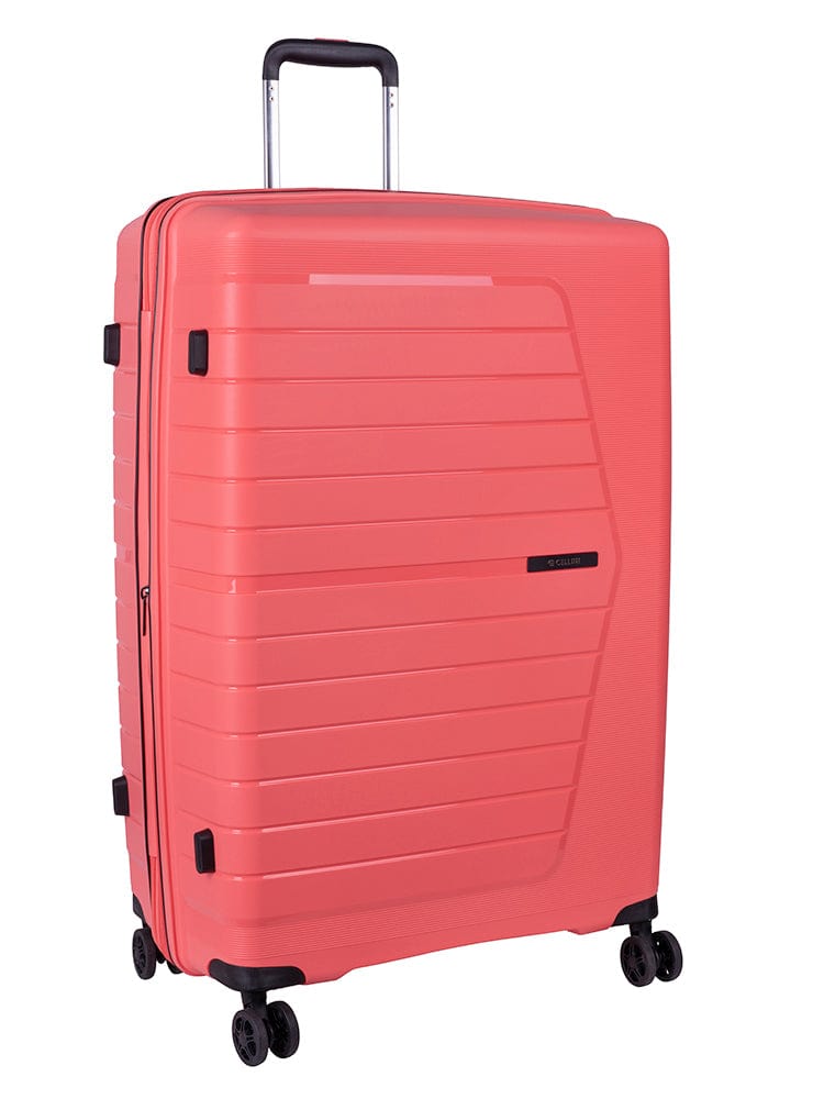 CELLINI Luggage & Bags Cellini Starlite Large 4 Wheel Trolley Case Salmon (7497375875161)