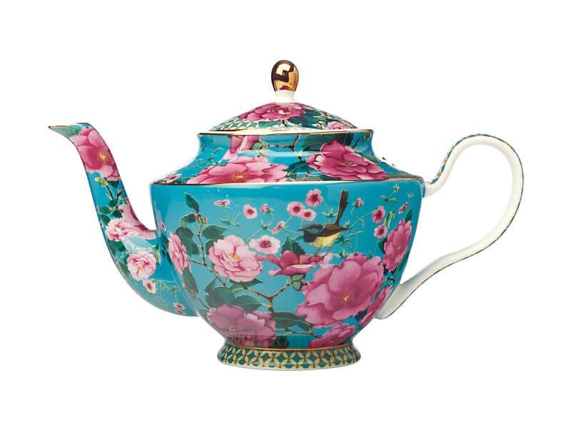 Maxwell & Williams Teapot Maxwell & Williams Teas & C's Silk Road Teapot with Infuser 1 Litre Aqua (6873184862297)