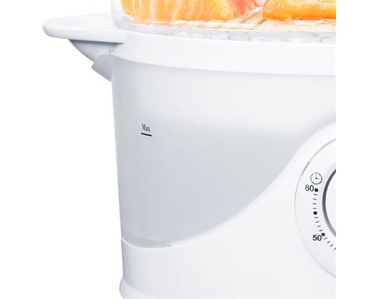 Mellerware Food Steamer Mellerware Food Steamer With Timer Plastic 3 Tier 9L 800W Dim Sum 27610
