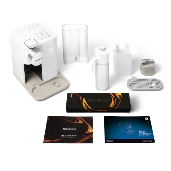 Nespresso COFFEE MACHINE Nespresso Gran Lattissima Coffee Machine F531-ZA-WH-NET (7001428918361)