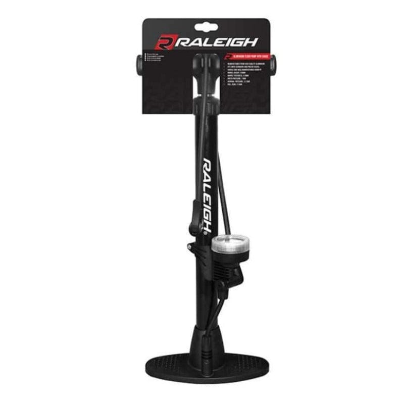 Raleigh Floor Pump Raleigh Floor Pump Aluminium with Gauge RAFP-01WG (2061852016729)