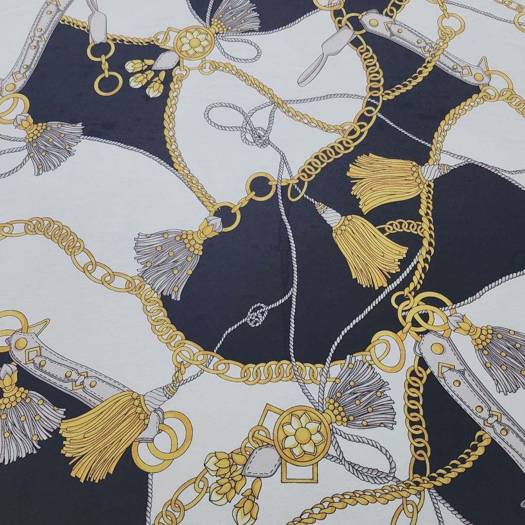 PRINTED CHIFFON Dress Fabrics Printed Chiffon Fabric 150cm (7427899326553)