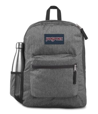 Jansport Backpack Black/White Jansport Crosstown Remix Backpack Black/White Herringbone (6546930597977)