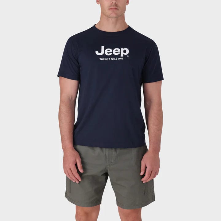 Jeep T Shirt Jeep Men's Iconic Collection T Shirt Navy (7803551318105)