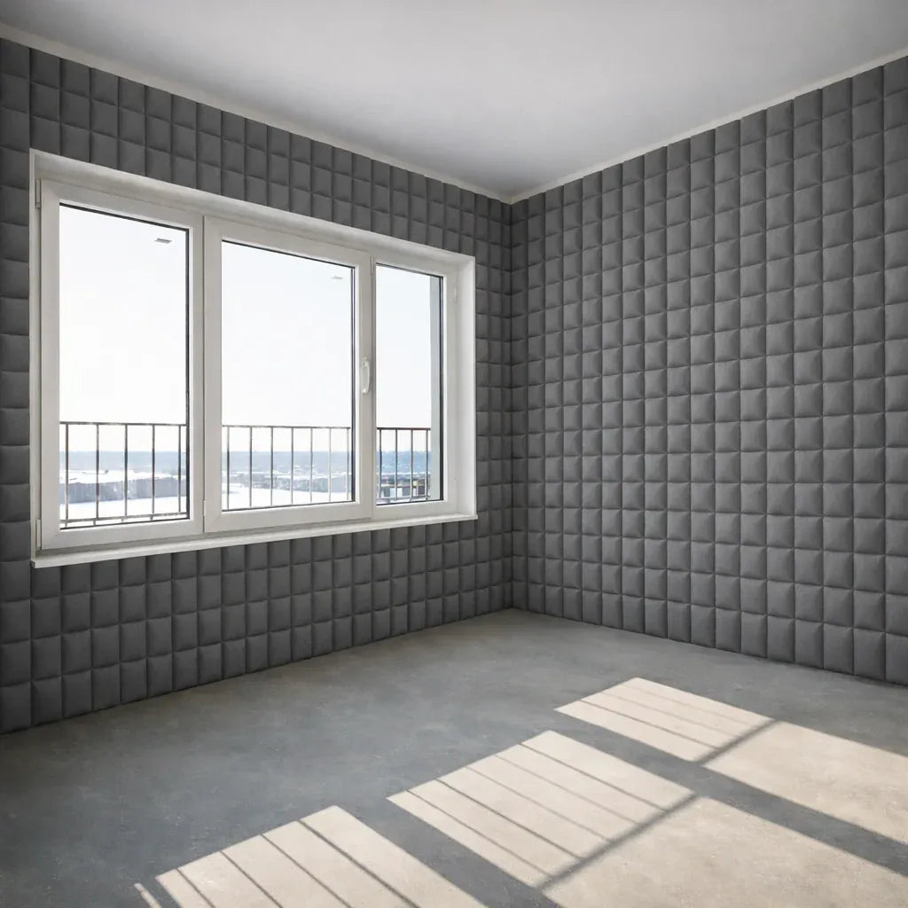 Echo-Less Echo-Less Acoustic Foam Panel Mushroom Profile Echo-Less Acoustic Foam Panel Mushroom Profile 30x30x5 cm
