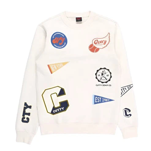 Cutty Sweater S Cutty Beam Sweater Cream