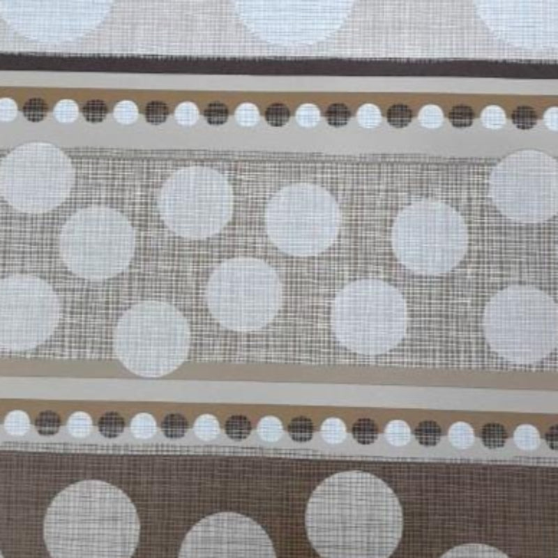 EDURA Plastic Tabling Flannel Backed Circles Plastic Tabling Collection 140 cm (7801029951577)