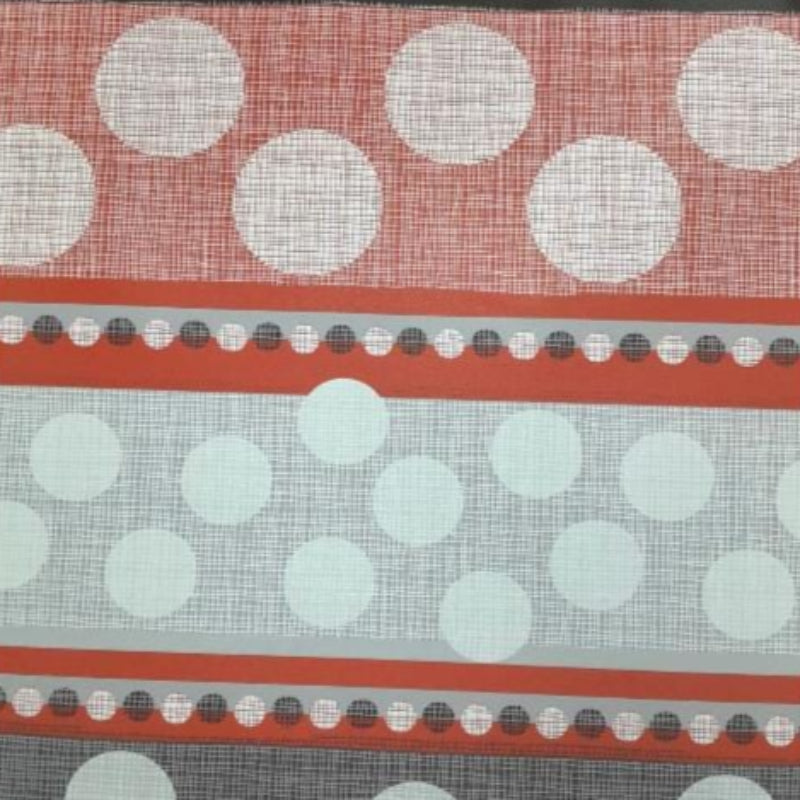 EDURA Plastic Tabling Flannel Backed Circles Plastic Tabling Collection 140 cm (7801029951577)