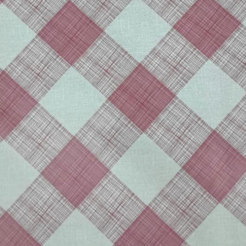 EDURA Plastic Tabling Flannel Backed Diamonds Plastic Tabling Collection 140 cm (7801048596569)