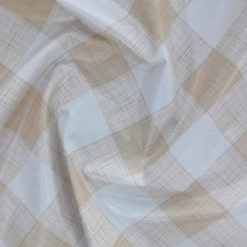 EDURA Plastic Tabling Light Brown Flannel Backed Diamonds Plastic Tabling Collection 140 cm (7801048596569)
