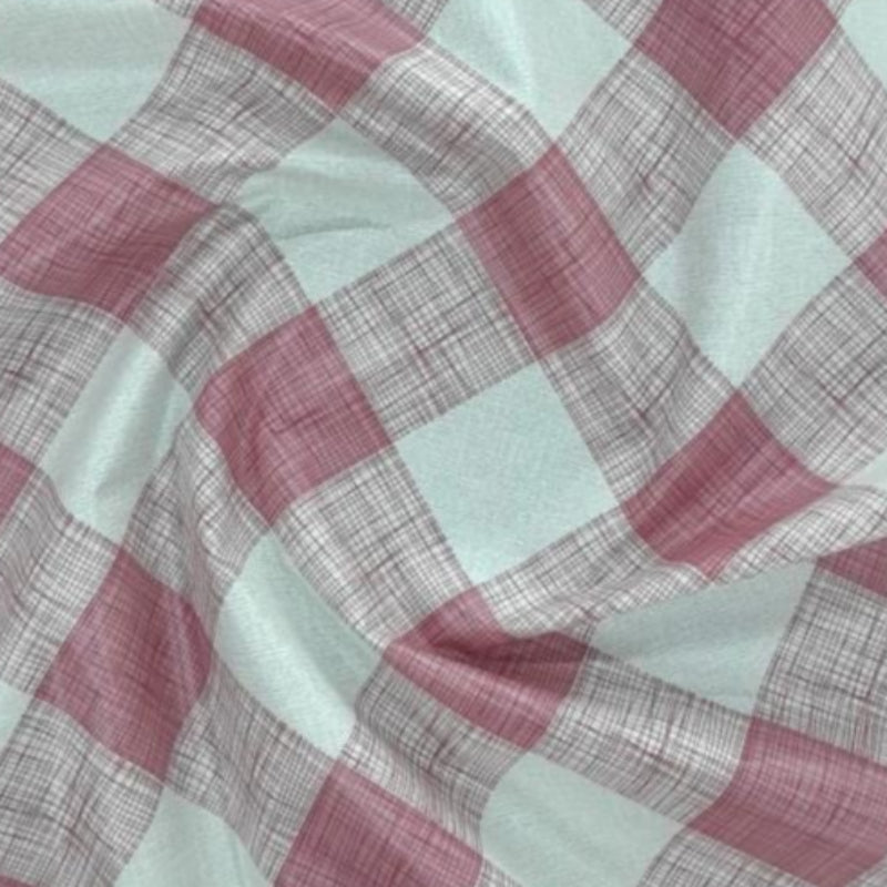 EDURA Plastic Tabling Pink Flannel Backed Diamonds Plastic Tabling Collection 140 cm (7801048596569)