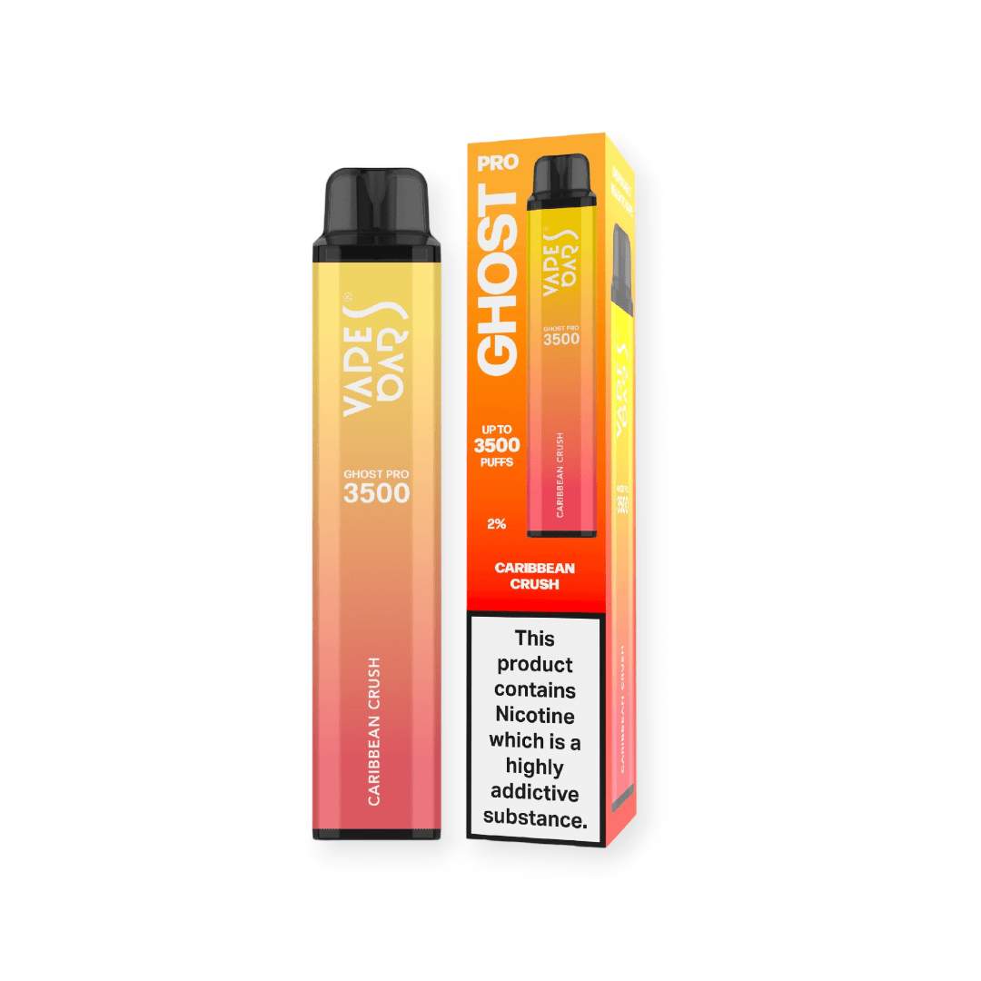 Vape Bars Vape Bars Ghost Pro 3500 Disposable Pod Device Caribbean Crush (7397875187801)