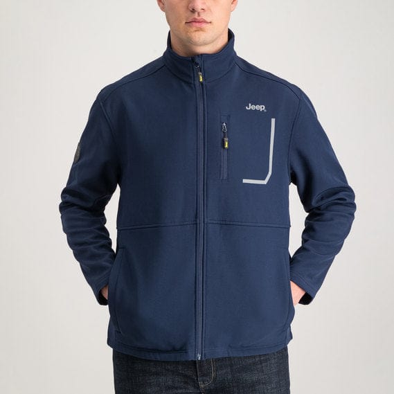 Jeep Puffer Jacket Jeep Zip Through Soft Shell Jacket (7300794581081)