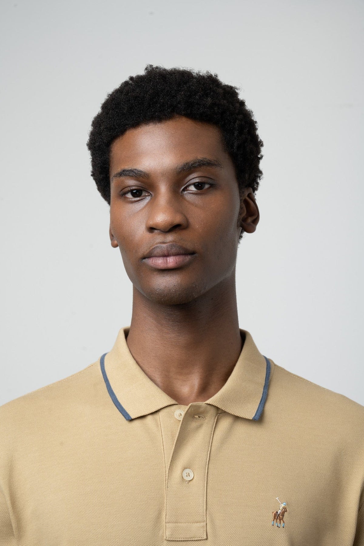 Polo Golf T Shirt Polo Essential Pique Long Sleeve Golfer Stone