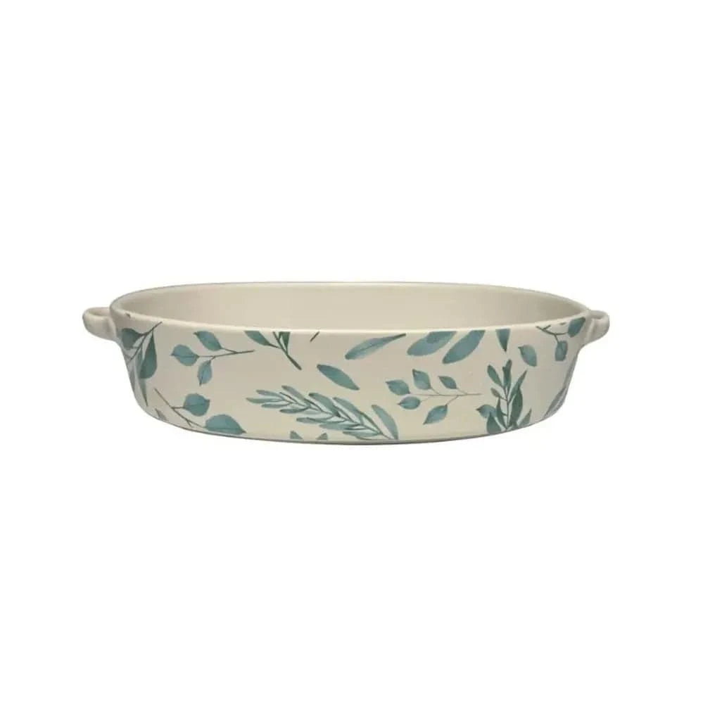 EETRITE BAKER Eetrite Stoneware Floral Oval Baker 2,1 Litre CC2502