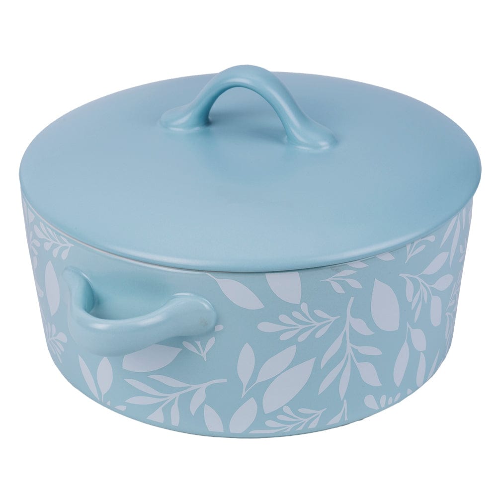 EETRITE Casserole Eetrite Stoneware Floral Round Casserole 1,9 Litre CC2504