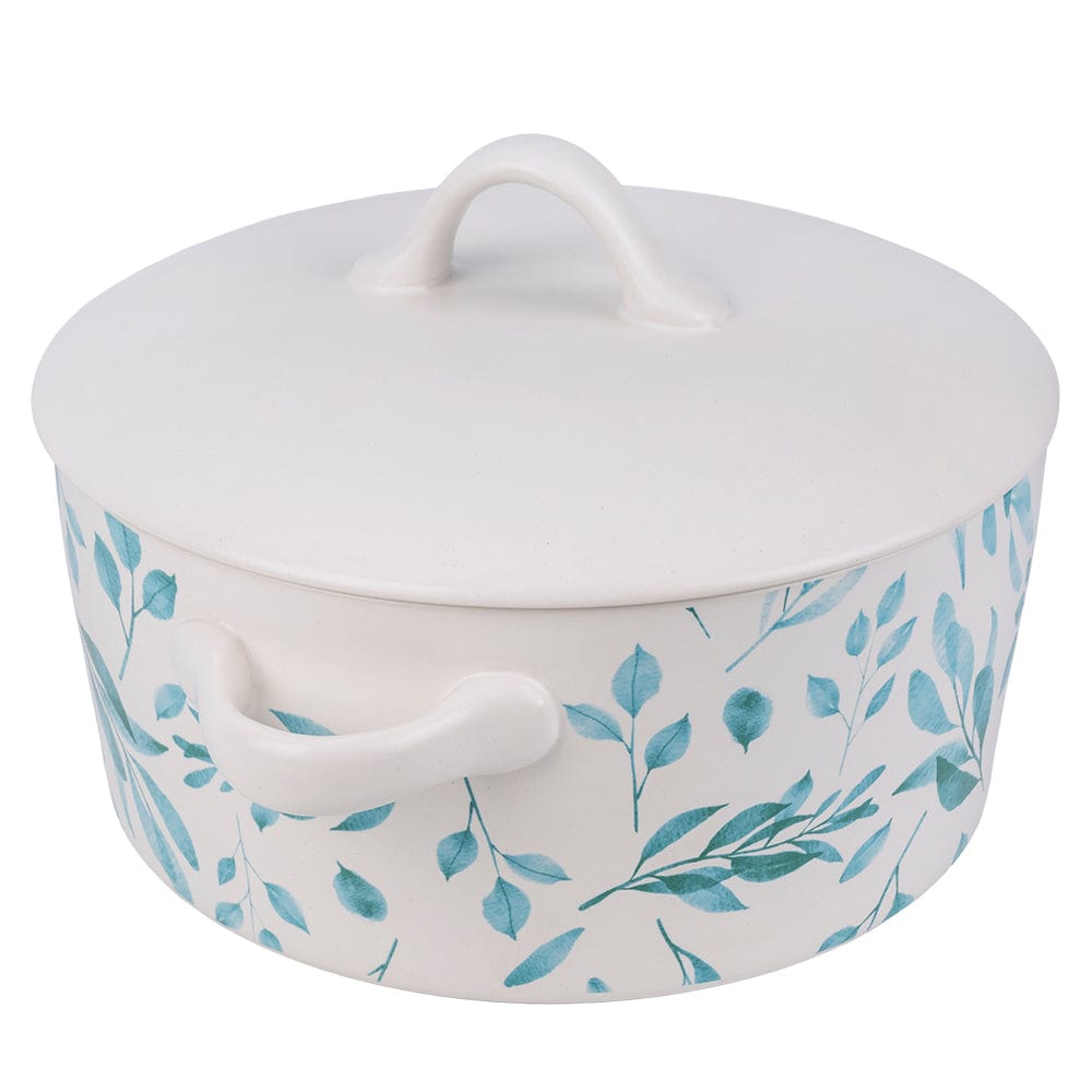 EETRITE Casserole Eetrite Stoneware Floral Round Casserole 3,8 Litre CC2503