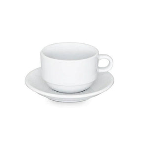 EETRITE Cup & Saucer Eetrite Cup & Saucer White 230cc ER2803 (7468451725401)