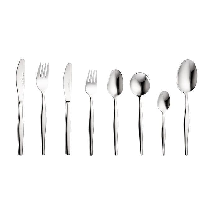 EETRITE CUTLERY Eetrite 18/0 Stainless Steel 44 Piece Slimline Cutlery Set SL/44BB(N)