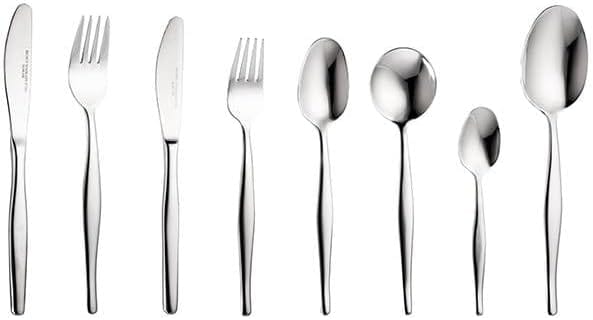 EETRITE CUTLERY Eetrite 18/0 Stainless Steel 44 Piece Slimline Cutlery Set SL/44BB(N)
