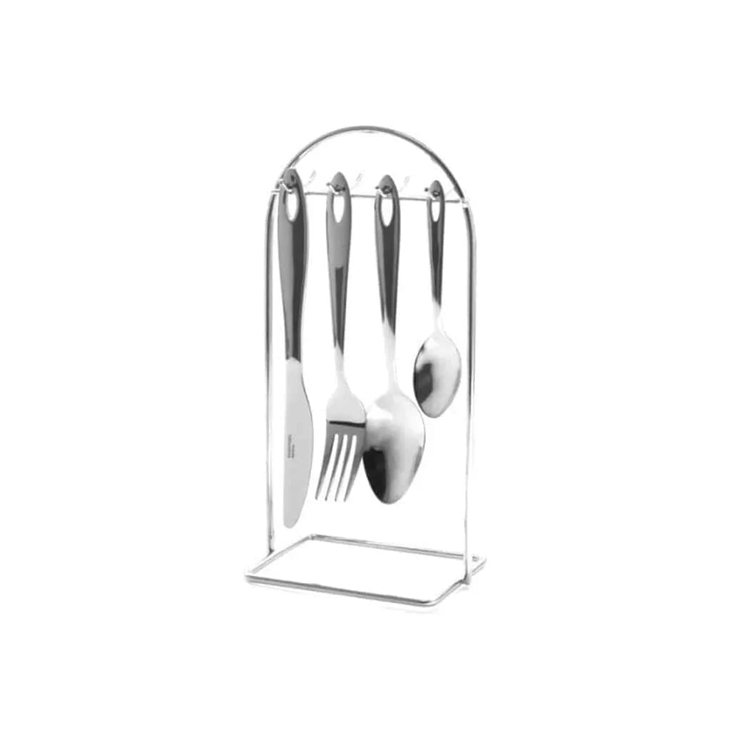 EETRITE CUTLERY Eetrite Essentials Teardrop Hanging 24 Piece Cutlery Set